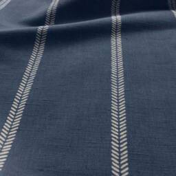 Sample Only - Curtains Made To Measure? Just Need Pole Length & Drop Quote Blue Curtains Linen Lana - thumbnail 3