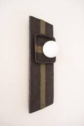 Handmade Ceramic Wall Sconce Modern Minimalist Home Decor Lamp - thumbnail 1