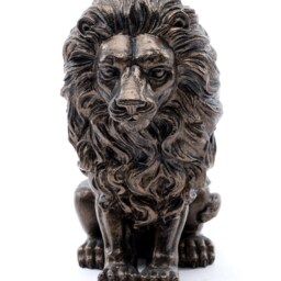 Bronze Lion Plant Pot Feet - Set Of 3, British Garden Decor - thumbnail 2