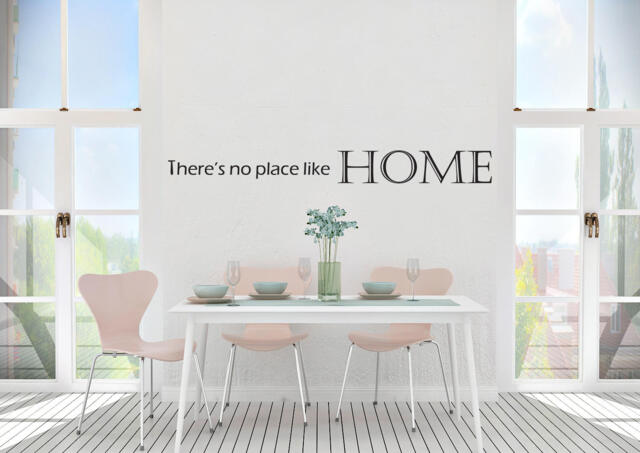 "Vinyl Wall Art Decal - ""There's No Place Like Home" by Etsy ...
