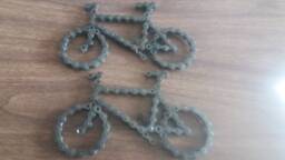 Mountain Bike Bicycle Made From Recycled Chain.-You Know You Want One - thumbnail 2