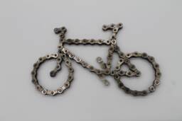 Mountain Bike Bicycle Made From Recycled Chain.-You Know You Want One - thumbnail 1