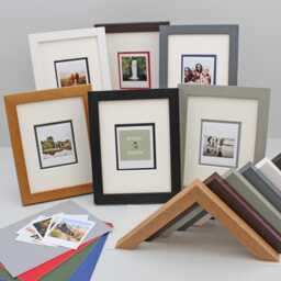 Instax Film Float Frame - Suits One Square - Wooden Photo Showing The Entire Photo, Including Border. Selection Of Colours - thumbnail 4