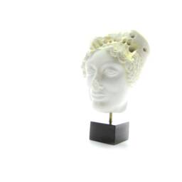 Kore From Acropoli Museum Cast Of Stone , Quality Art Greek Sculpture - thumbnail 3