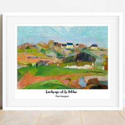 Gauguin Landscape Art Print French Post-Impressionist Wall Decor - thumbnail 3
