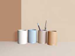 Pencil Potdesk Organizer Made With Recycled Materials, Idea For Office Accessories, Storage & Decoration, Scandinavian Design, Gift Home