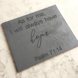 Always Have Hope Sign, Wood Sign, Decor, Rustic Wall Hanging, Home Christian Decor - thumbnail 3