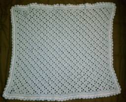 Handmade Baby Blanket - Crochet Everyday Heirloom Shower Gift