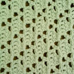 Handmade Baby Blanket - Crochet Everyday Heirloom Shower Gift - thumbnail 4