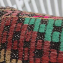 10x20 Embroidered Pillow, Throw Pillow, Handmade Pillow, Organic Pillow, Lumbar Pillow, Decorative Pillow, 10x20 Pillow Cover, Boho Pillow, 511 - thumbnail 2