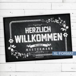 "xl Doormat ""Vintage"