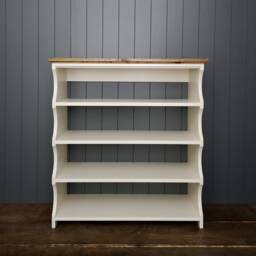 Large Display Unit With 4 Shelves, Shoe Rack For The Hallway Or Bookcase - thumbnail 2