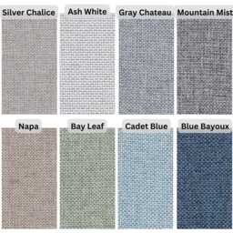 Total Blackout Linen Textured Curtain Multiple Color Options, Custom Size, Free Tieback, 1 Panel - thumbnail 3