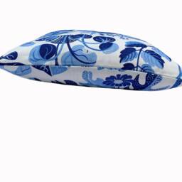 Schumacher Exotic Marine Blue Butterfly Cushion Cover Pillow Double Sided - thumbnail 3