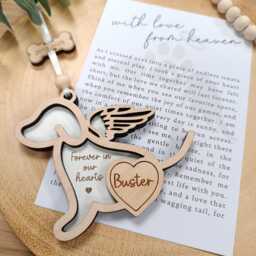 Dog Christmas Tree Ornament - Loss Of Memorial Pet Gift - thumbnail 1