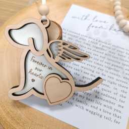 Dog Christmas Tree Ornament - Loss Of Memorial Pet Gift - thumbnail 4
