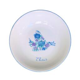 Personalized Turquoise Liberty Dove Baptism Bowl - thumbnail 3