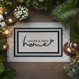Wedding Gift - Outdoor Personalized Rug Doormat Bridesmaid Washable Custom Door Mat Welcome - thumbnail 3