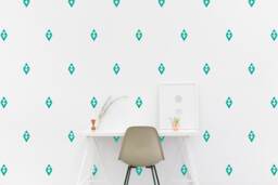 Rhombus Triangle Wall Decal Set Kids Room Pattern Wall Sticker Bedroom Living Wallpaper Vinyl Decals Stickers Home Decor - thumbnail 1