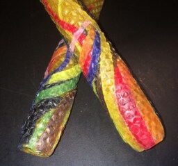 Rainbow Collection Ii Beeswax Swirl Candles, Set Of 2 - thumbnail 3