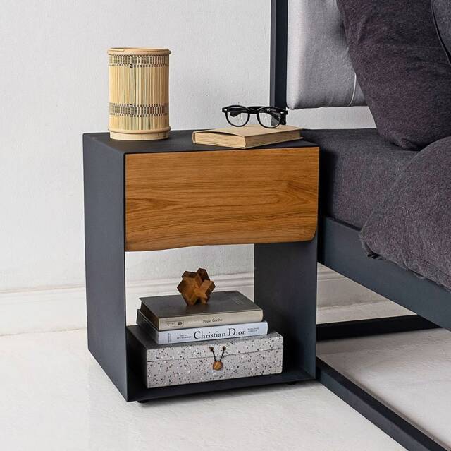 Arbor Bedside Table With Drawer - image 1