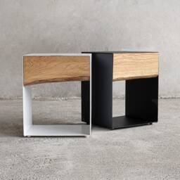Arbor Bedside Table With Drawer - thumbnail 3