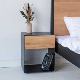 Arbor Bedside Table With Drawer - thumbnail 2