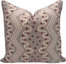 Ottoline Madame Ziggle Blueberry Cushion Cover Pillow Double Sided - thumbnail 1