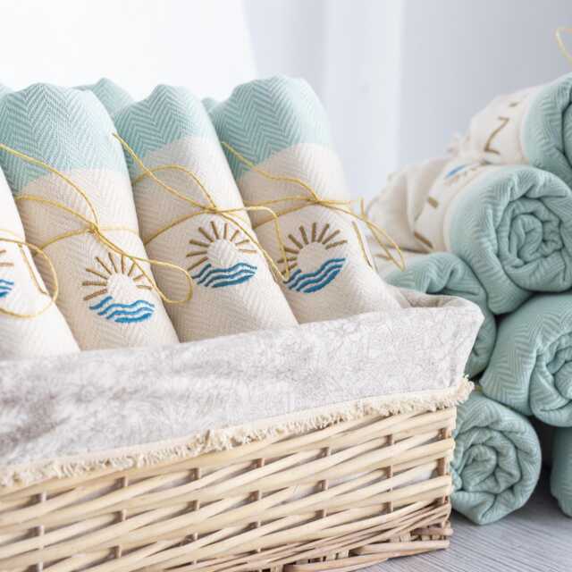 Realtor Gift Beach Towel Custom Corporate Towel, Closing Gifts - image 1