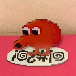 Qbert Sprite - Arcade Video Game Inspired - thumbnail 3