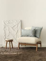 Soft Teddy Boucle Baby Blue Throw Pillow Cover, & Comfy All Custom Sizes Lumbar Case, Invisible Zipper, Boho Home Decor, 50x50cm - thumbnail 1