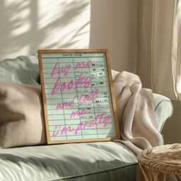Quotes About Books - Book Prints Bibliophile Art Posters Buy Me Books - thumbnail 2
