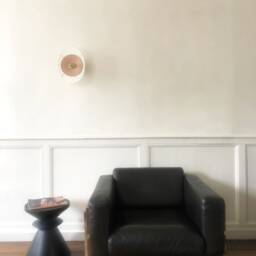 Ojo Fixed Wall Light in Linen Gauze & Washed - Portable Version On Request - thumbnail 2