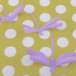Dragonfly Wall Decor 3D Silhouettes For Home Decor, Nursery, Children's Room, Classroom, Lilac Purple - thumbnail 2