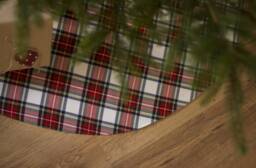 Plaid Tree Skirt, Tartan Christmas Skirt