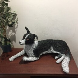 Handmade Pet Portraits From Wire - thumbnail 2