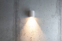 Handmade Plaster Wall Sconce Modern Minimalist Lighting - thumbnail 1
