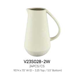 Calcastle Craft Ceramic Vase For Home Decoration Floral Art With Multi Style - thumbnail 3