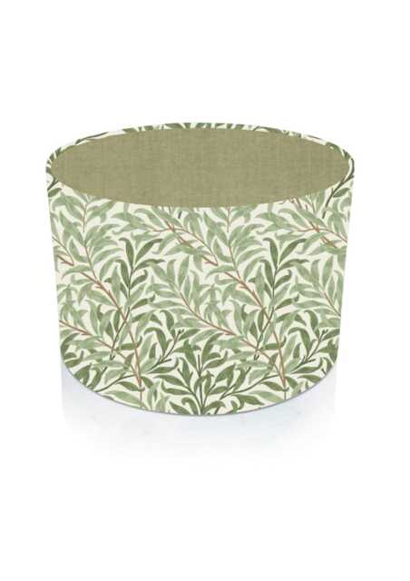 Willow Bough Sage Lampshade, Oslo Pistachio Green Interior, UK Made - image 1