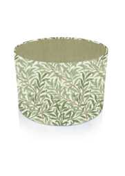 Willow Bough Sage Lampshade, Oslo Pistachio Green Interior, UK Made - thumbnail 1