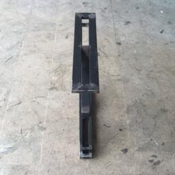 "28"" Metal Table Legs, Steel Base, Width 24"", Height 26"" - 30" - thumbnail 4