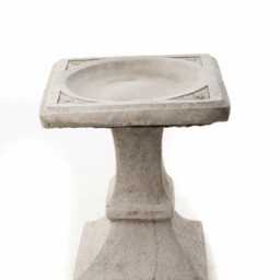 Hand Finished Concrete Birdbath - Traditional Garden Decor By Dgs Statues - thumbnail 3