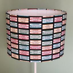 30 cm Drum Jukebox Print Lampshade - thumbnail 2