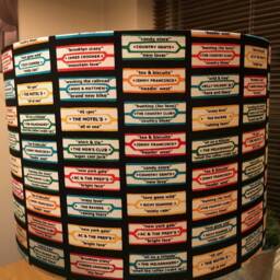30 cm Drum Jukebox Print Lampshade - thumbnail 3