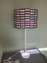 30 cm Drum Jukebox Print Lampshade - thumbnail 1