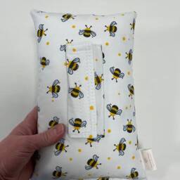xl Bumblebees Seatbelt Pillow Extra Large Seat Belt Travel Gift Car Cushion Mastectomy Breast Cancer - thumbnail 3