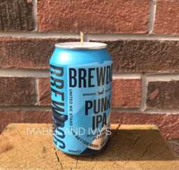 Handmade Punk Ipa Brewdog Soy Wax Candle With Wood Wick