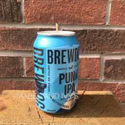 Handmade Punk Ipa Brewdog Soy Wax Candle With Wood Wick - thumbnail 2