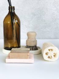 Concrete Soap Dish // Soap Bar Holder Bathroom Accessories - thumbnail 1