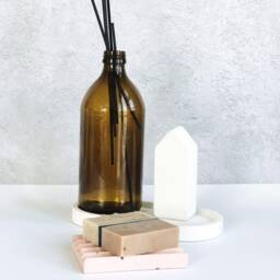 Concrete Soap Dish // Soap Bar Holder Bathroom Accessories - thumbnail 3